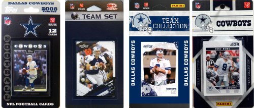 NFL Dallas Cowboys Four Different Licensed Trading Card Team Sets