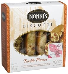 Nonni's Toffee Turtle Pecan, 6.88-Ounce Boxes (Pack of 12)