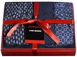 Intimo Mens 3-Pack Cotton Knit Boxer Set