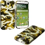 myLife (TM) Dirty Green Camo Series (2 Piece Snap On) Hardshell Plates Case for the Samsung Galaxy S4 “Fits Models: I9500, I9505, SPH-L720, Galaxy S IV, SGH-I337, SCH-I545, SGH-M919, SCH-R970 and Galaxy S4 LTE-A Touch Phone” (Clip Fitted Front and Back Solid Cover Case + Rubberized Tough Armor Skin + Lifetime Warranty + Sealed Inside myLife Authorized Packaging) “ADDITIONAL DETAILS: This two piece clip together case has a gloss surface and smooth texture that maximizes the stylish appeal of your Galaxy S4 and brings out the unique colors and designs in the case itself.”