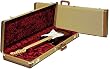 Fender Deluxe Strat/Telecaster Hardshell Guitar Case, Tweed, Red Interior