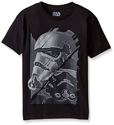 Star Wars Boys' Kylo Ren T-Shirt, Star Wars Black, Large/14-16