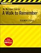 CliffsNotes Teacher's Guide on Nicholas Sparks' A Walk to Remember