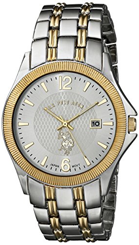 U.S. Polo Assn. Classic Men's USC80001  Two-Tone Bracelet Analog Watch