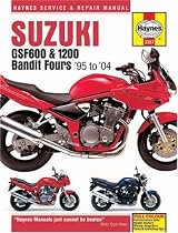 Suzuki GSF600 and 1200 Bandit Fours Service and Repair Manual: 1995 to 2004 (Haynes Service and Repair Manuals)