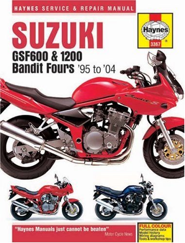 Suzuki GSF600 and 1200 Bandit Fours Service and Repair Manual: 1995 to 2004 (Haynes Service and Repair Manuals)