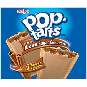 Pop-Tarts Frosted Brown Sugar Cinnamon Toaster Pastries, 36-Count