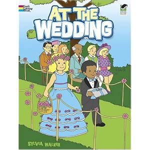 At the Wedding (Dover Coloring Books)