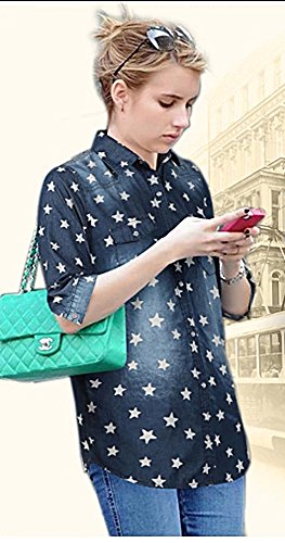 シャツ ブルゾン 長袖 ブラウス 星 ジャケット アウター コート セクシー フレア ２次会 エレガンス 花柄 美脚 デート パーティ 秋物 冬物 可愛いスカーフ付き R216