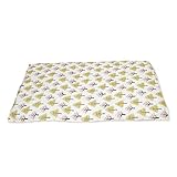 【リバーシブル】お昼寝布団カバー　【2重ガーゼ生地　パイル生地】 (敷布団カバー, ツリー（オレンジ）)