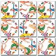 Scramble Squares: Gymnastics