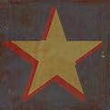 Qwerties "Star" - 10 x 10"