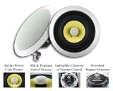 2 MA Audio MAT-660-2Y Home Theater In Wall Surround Sound Speakers