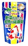 アイドル 野菜が入った金魚の健康食 特小粒 100g