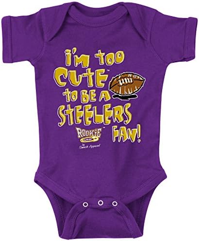 Baltimore Ravens Fans. I'm Too Cute Onesie (18M)