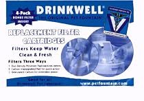 Drinkwell Original 2-Chamber Replacement Filter, 4-per Package