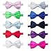 TopTie Mens Tuxedo Bow Tie Adjustable Neck Bowtie 10pc Mixed Lot Solid Color
