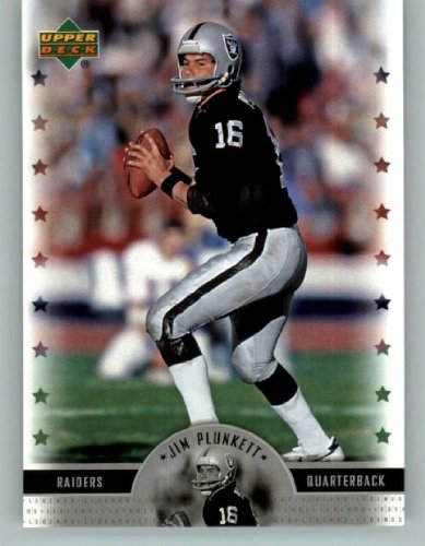 2005 Upper Deck UD Legends #35 Jim Plunkett - Oakland Raiders (Football Cards)