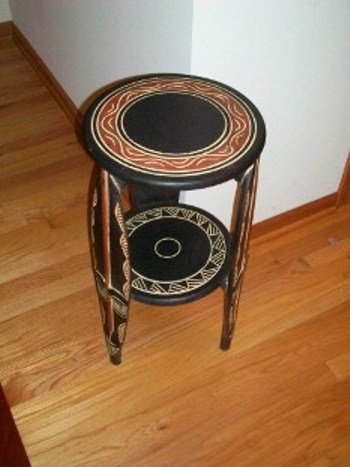 Tribal Mask Pedestal