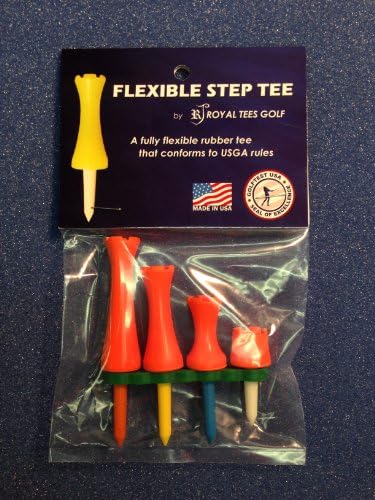 Royal Tees R4 Variety Pack, Flexible Golf Tees