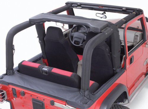 1992-1995 Jeep Wrangler Denim Black Roll Bar Cover Kit