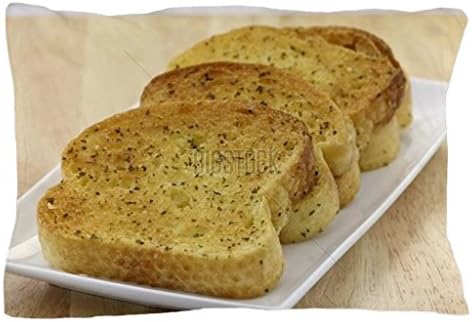 Maliyna Garlic Herb Bread Sofa Cotton Canvas Throw Pillowcase Decorative Rectangle Cushion Cover Pillow Cover Lumbar Pillow Case 20"x26"