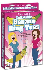 Pipedream Products Bachelorette Party Inflatable Banana Ring Toss Game