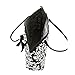 Belvah Black & White Quilted Damask Large Tote Bag