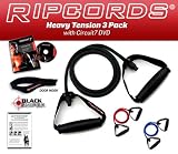 Ripcords Resistance Bands - Heavy 3 Pack with DVD