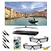 Samsung UN55D8000 55-Inch 1080p 240Hz 3D LED HDTV (Silver) 3D Bundle with UN55D8000, BDD5500 3D Blu Ray Player, 2 SSG-3050GB 3D Glasses, Xtreme 6 ft 1.4v HDMI Cables (x3), and TV Screen Cleaning Solution