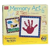 Creativity For Kids Memory Art 2 Tiles to Paint and Frame