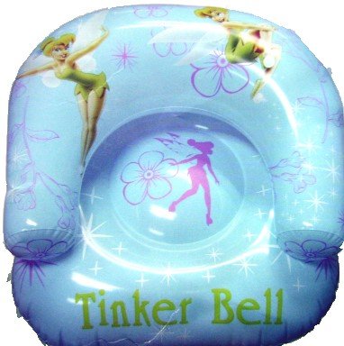 Childrens Toyshop  Toys : Disney Fairies Tinkerbell Inflatable Chair