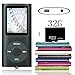 Tomameri Black Portable MP4 Player MP3 Player Video Player with Photo Viewer , E-Book Reader , Voice Recorder with 32 GB Micro SD Card