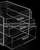 Acrylic Cube Makeup Organizer (3 drawers)
