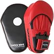 Shock Wave Oval Focus Mitts - Red & Black