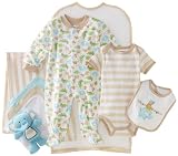 Cutie Pie Baby-boys Newborn Jungle Friends 9 Piece Set In Garment Bag