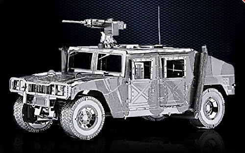 Metal 3D Laser Cut Hummer Model Kit