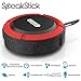 Bluetooth Shower Speaker SpeakStick PRO with, Listen to Music & Receive Phone Calls Anywhere, Powerful 5W Speaker, Micro SD and Built in Microphone, for Outdoor & Indoor Use - Red
