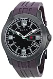 GUCCI Men's YA126203 Timeless Black Dial Watch