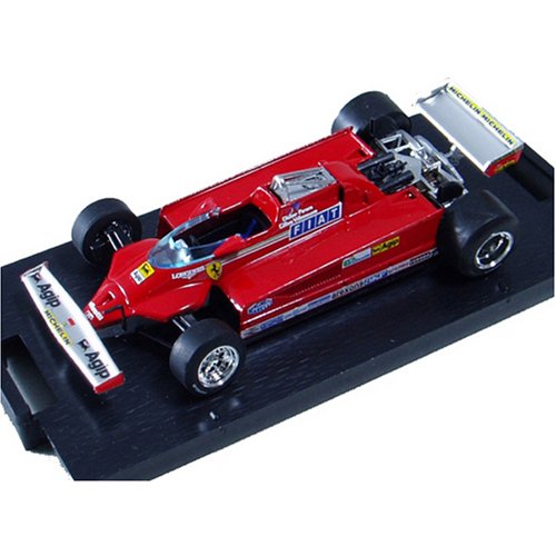 Cover image : brumm 1/43スケール フェラーリ 126CK 1981 モンツァ・テスト G.ヴィルヌーヴ/D.ピローニ