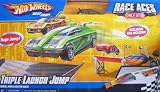 Hot Wheels Race Aces Triple Launch Jump Race Set - Target Exclusive (2009)