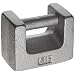 Rice Lake Cast Iron Painted Grip Handle Calibration Weight, ASTM Class 7, Metric and U.S. Customary
