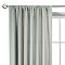 Home Chenille Window Panel - Blue/Brown
