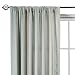 Home Chenille Window Panel - Blue/Brown