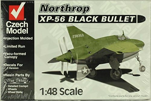 Czech Model 1:48 Northrop XP-56 Black Bullet Plastic Aircraft Model Kit #4808