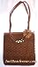 Crocheted Toyo Beach Bag, Chocolate