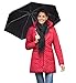 Compact Travel Umbrella-Auto Open/Close,Windproof,Anti UV,Rain and Sun(Black)