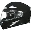 AFX Solid Adult FX-Magnus Sports Bike Motorcycle Helmet w/ Free B&F Heart Sticker Bundle - Black
