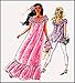 Ladies Petal Sleeve Hawaiian Muumuu Dress Sewing Pattern #107