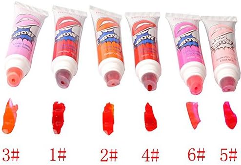RowNumber1 charming Brightly Lovely 1x Lipstick Lip Mask Nourishing Moisturizing Tear Pull Lip Gloss 3#